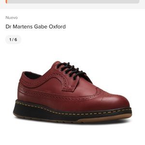 Dr martens Gabe in cherry red Size 6 US L